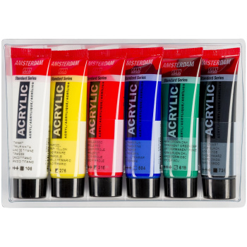 Ακρυλικά Amsterdam 20ml Σετ 6 χρωμάτων Royal Talens