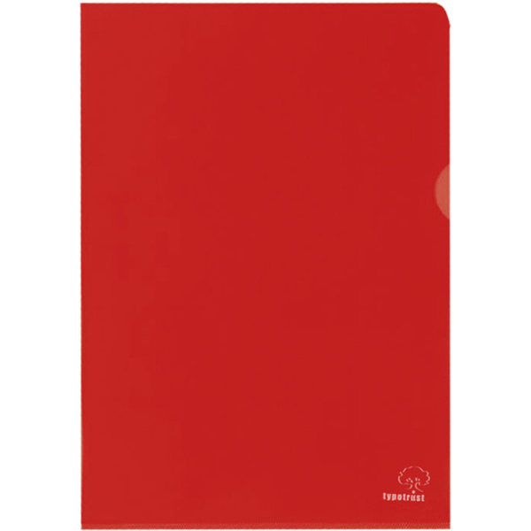 Ζελατίνα Α4 Typotrust τύπου L Κόκκινη FP21020-02