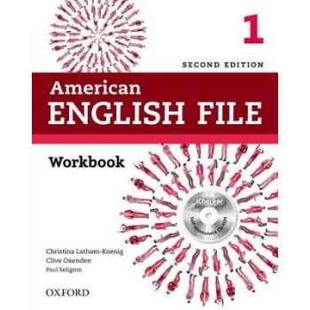 AMERICAN ENGLISH FILE 1 WB (+ ICHECKER) 2ND ED - CHRISTINA L