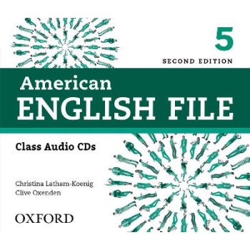 AMERICAN ENGLISH FILE 5 CD AUDIO CLASS (4) 2ND ED - EDITOR