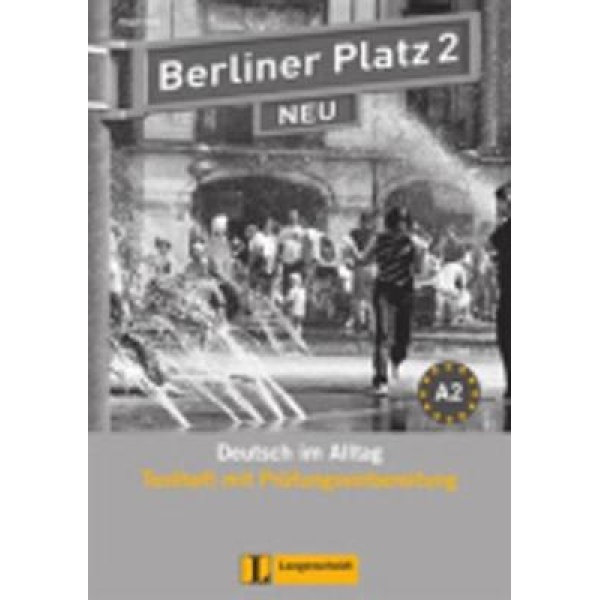 BERLINER PLATZ 2 TESTBUCH (+ CD) NEU - S KAUFMANN-A SCARPA-D