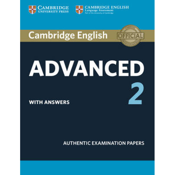 CAMBRIDGE ENGLISH ADVANCED 2 SB W/A - CAMBRIDGE ESOL