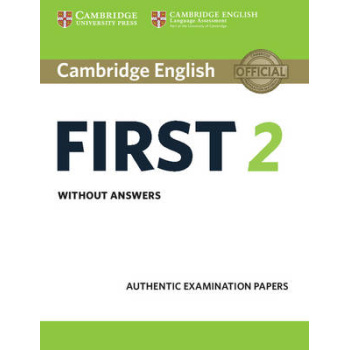 CAMBRIDGE ENGLISH FIRST 2 SB WO/A - CAMBRIDGE ESOL