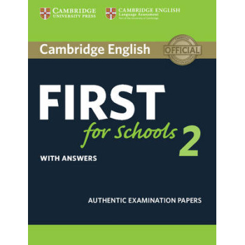 CAMBRIDGE ENGLISH FIRST FOR SCHOOLS 2 W/A N/E - CAMBRIDGE ES