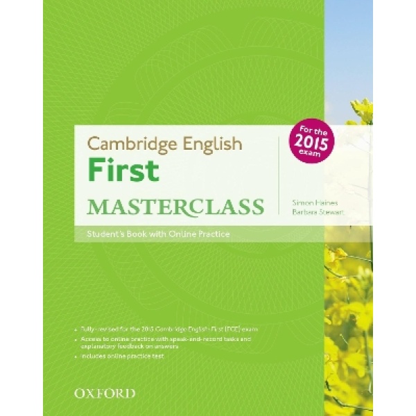 CAMBRIDGE ENGLISH FIRST MASTERCLASS SB (+ ONLINE PRACTICE TE