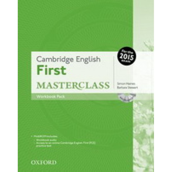 CAMBRIDGE ENGLISH FIRST MASTERCLASS WB (+ AUDIO CD) N/E - HA