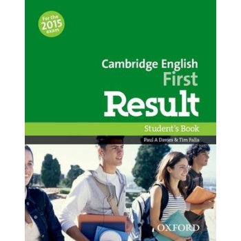CAMBRIDGE ENGLISH FIRST RESULT SB N/E - PAUL DAVIES-TIM FALL