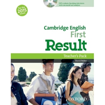 CAMBRIDGE ENGLISH FIRST RESULT TCHRS (+ DVD) N/E - A DAVIES-
