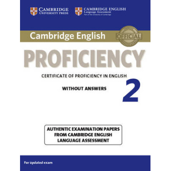 CAMBRIDGE ENGLISH PROFICIENCY FOR UPDATED EXAM 2 SB WO/A - U
