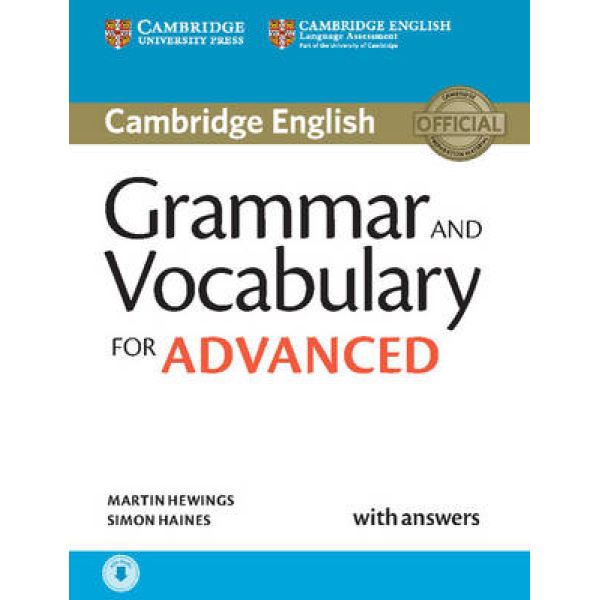 Cambridge Grammar and Vocabulary for Advanced Students with answers