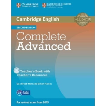 COMPLETE ADVANCED TCHRS (+ TCHRS RESOURCES CD-ROM) 2ND ED - 