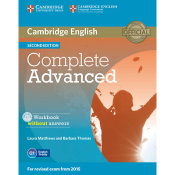 COMPLETE ADVANCED WB (+ CD) 2ND ED - LAURA MATTHEWS-BARBARA