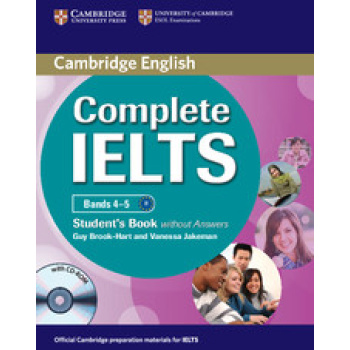 COMPLETE IELTS BANDS 4-5 SB (+ CD-ROM) - GUY BROOK-HART-VANE