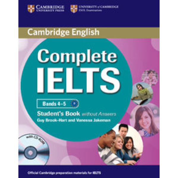 COMPLETE IELTS BANDS 4-5 SB (+ CD-ROM) - GUY BROOK-HART-VANE