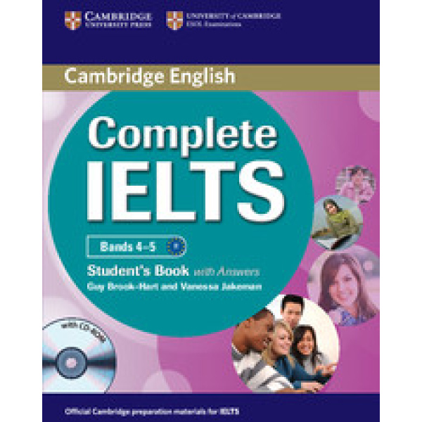 COMPLETE IELTS BANDS 4-5 SB W/A (+ CD-ROM) - GUY BROOK-HART-