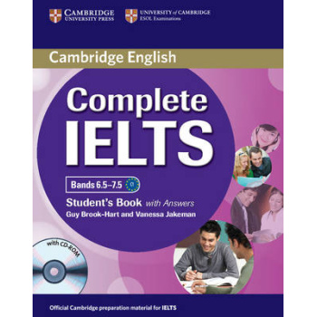 COMPLETE IELTS BANDS 6.5 - 7.5 SB W/A (+ CD-ROM) - GUY BROOK