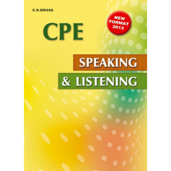 CPE SPEAKING   LISTENING SB 2013 N/E - GRIVAS