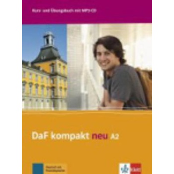 DAF KOMPAKT NEU A2 KURSBUCH   ARBEITSBUCH (+ CD AUDIO MP3) -