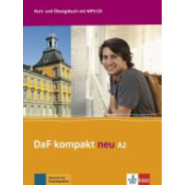DAF KOMPAKT NEU A2 KURSBUCH   ARBEITSBUCH (+ CD AUDIO MP3) -