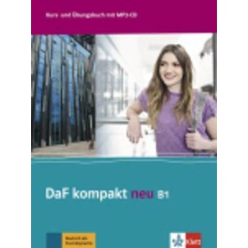 DAF KOMPAKT NEU B1 KURSBUCH   ARBEITSBUCH (+ CD AUDIO MP3) -