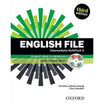 ENGLISH FILE 3RD ED A INTERMEDIATE MULTI PACK (+ ITUTOR + IC