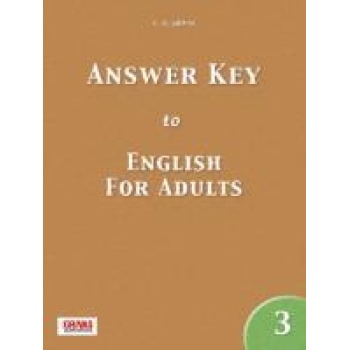 ENGLISH FOR ADULTS 3 KEY - 