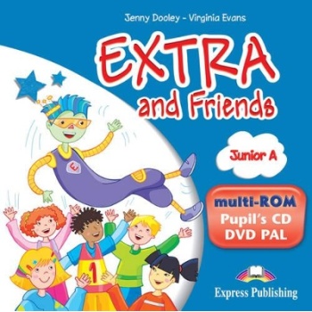 EXTRA   FRIENDS JUNIOR A MULTI-ROM (+ CD PUPIL + DVD PAL) -