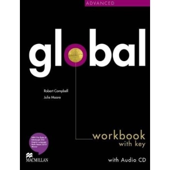 GLOBAL ADVANCED WB WITH KEY (+ CD) - ROBERT CAMPBELL-JULIE M