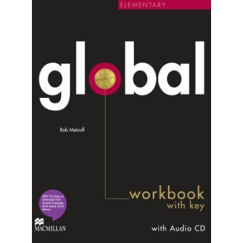 GLOBAL ELEMENTARY WB WITH KEY (+ CD) - ROB METCALF