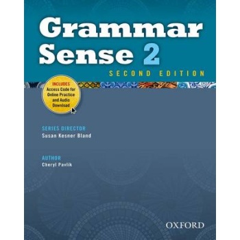 GRAMMAR SENSE 2 SB ( + ON LINE ACCESS C 2ND ED - CHERYL PAVL