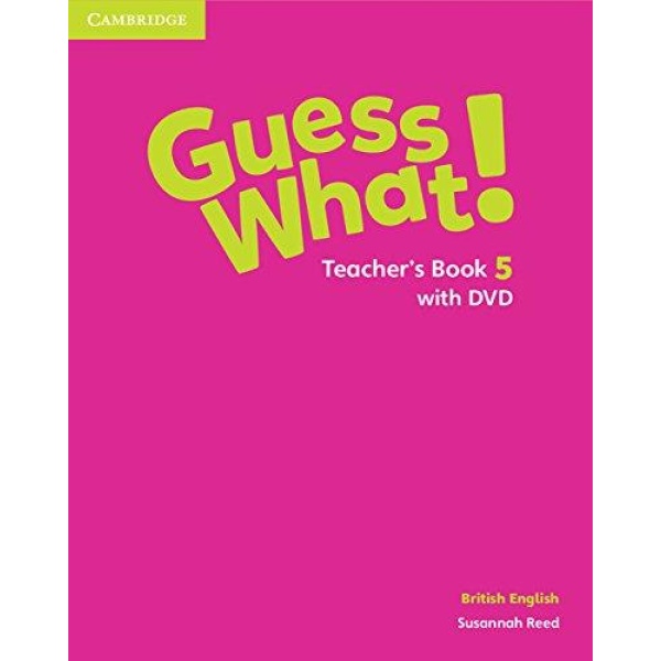 GUESS WHAT! 5 TCHRS (+ DVD) - SUSANNAH REED