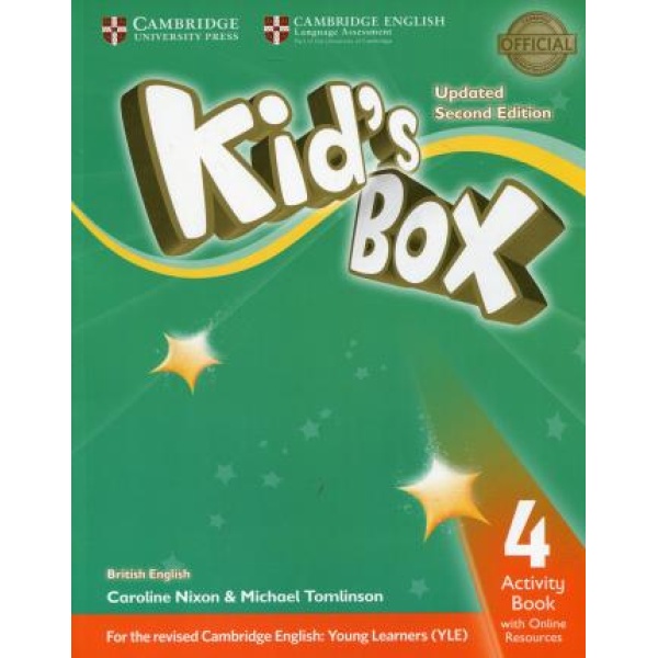 KIDS BOX 4 WB (+ ONLINE RESOURCES) UPDATED 2ND ED - CAROLINE