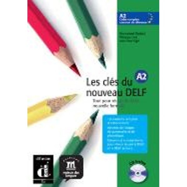 LES CLES NOUVEAU DELF A2 METHODE (+ CD) - EMMANUEL GODARD-PH