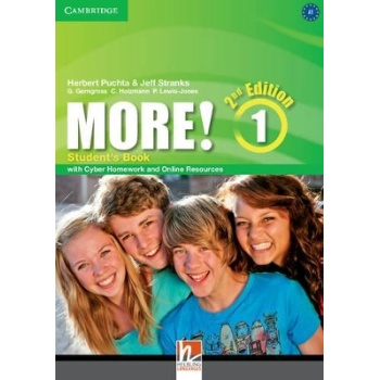 MORE! 1 SB WITH CYBER HOMEWORK 2ND ED - HERBERT PUCHTA-JEFF 
