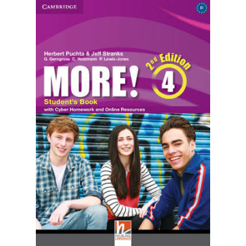 MORE! 4 SB WITH CYBER HOMEWORK 2ND ED - HERBERT PUCHTA-JEFF 