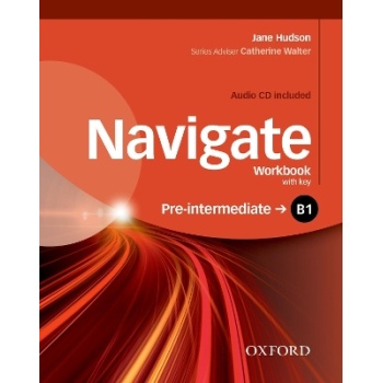 NAVIGATE B1 PRE-INTERMEDIATE WB WITH KEY (+ CD) - JANE HUDSO