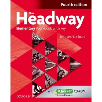 NEW HEADWAY ELEMENTARY WB WITH KEY (+ ICHECKER) 4TH ED - JOH