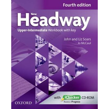 NEW HEADWAY UPPER-INTERMEDIATE WB WITH KEY (+ ICHECKER) 4TH 