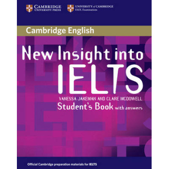 NEW INSIGHT INTO IELTS SB W/A - VANESSA JAKEMAN-CLARE MCDOWE