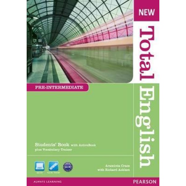 NEW TOTAL ENGLISH PRE-INTERMEDIATE SB (+ ACTIVE BOOK)   VOCA