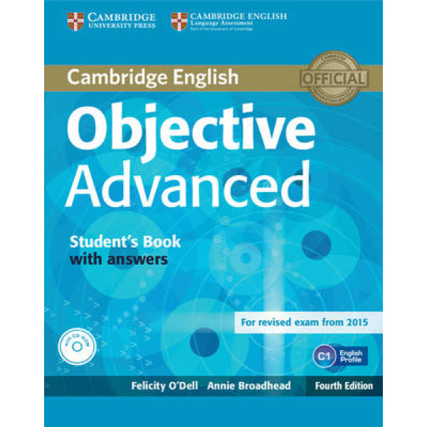 OBJECTIVE ADVANCED SB W/A (+ CD-ROM) 4TH ED - FELICITY ODELL