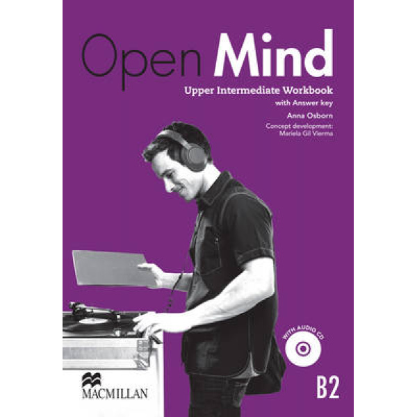 OPEN MIND B2 UPPER-INTERMEDIATE WB (+ KEY + CD) - ANNA OSBOR