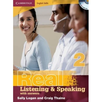 REAL LISTENING   SPEAKING 2 SB (+ CD) W/A - SALLY LOGAN-CRAI