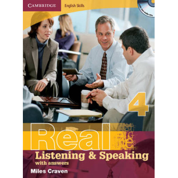 REAL LISTENING   SPEAKING 4 SB (+ CD) W/A - MILES CRAVEN