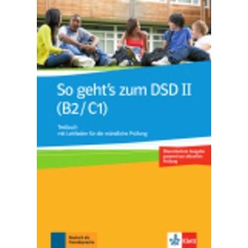 SO GEHTS ZUM DSD II B2 + C1 TESTBUCH NEU - FRANZ HESSEL
