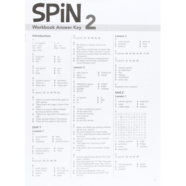 SPIN 2 WB KEY - CATHERINE MILTON