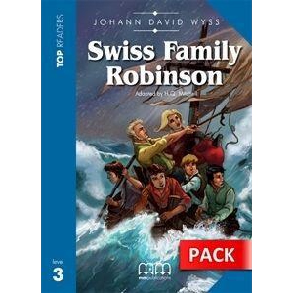 TR 3: SWISS FAMILY ROBINSON (+ CD + GLOSSARY) - MALKOGIANNI