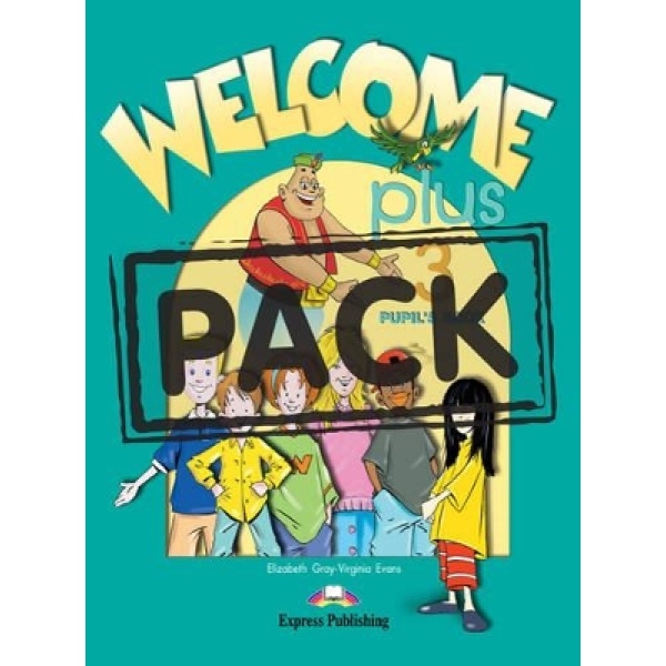 WELCOME PLUS 3 SB PACK (+DVD VIDEO PAL) - VIRGINIA EVANS-JEN