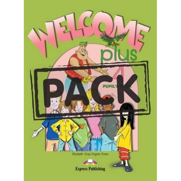 WELCOME PLUS 4 SB PACK (+ CD) - VIRGINIA EVANS-ELIZABETH GRA