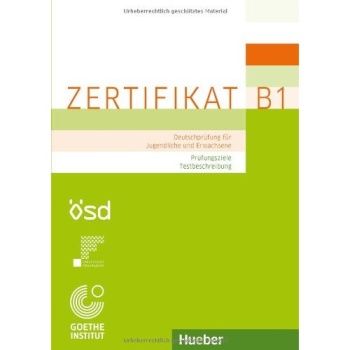 ZERTIFIKAT GOETHE OSD B1 - MANUELA GLABONIAT-MICHAELA PERLMA